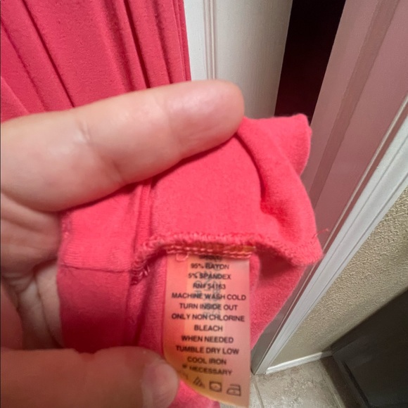 Calvin Klein Size 10 Cotton Pink Maxi Dress, Good Condition. - Picture 3 of 3